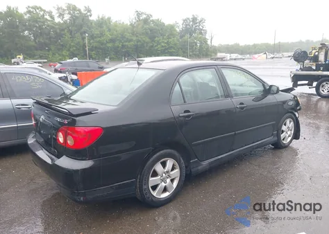 2008 Toyota Corolla S z USA, uszkodzony, nr VIN 2T1BR32E08C861673